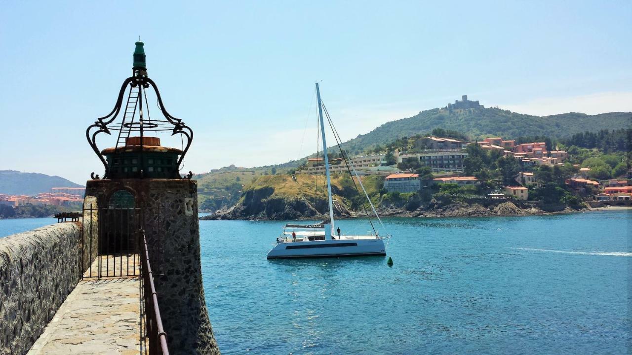 4Amb2 Villa De Caractere Avec Piscine Collective Collioure Eksteriør billede