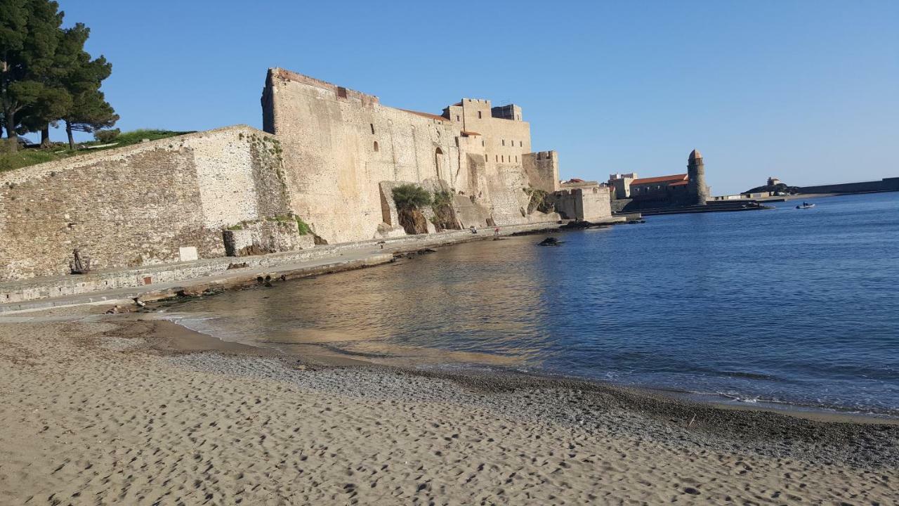 4Amb2 Villa De Caractere Avec Piscine Collective Collioure Eksteriør billede